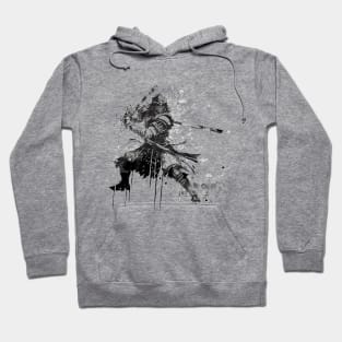 Ninja Warrior Shinobi Martial arts Sumie Hoodie